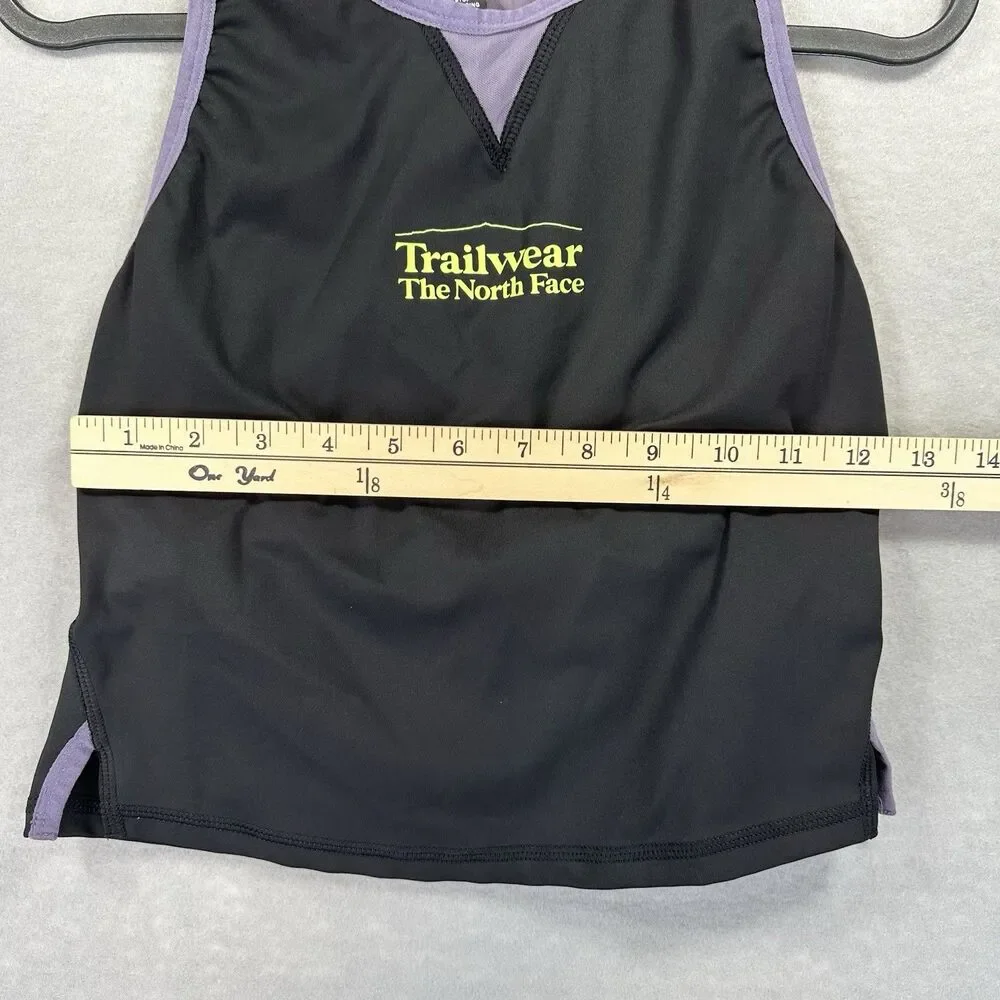 The‎ North Face Women's M Trailwear Sports Tank Bra Never Stop Exploring Black